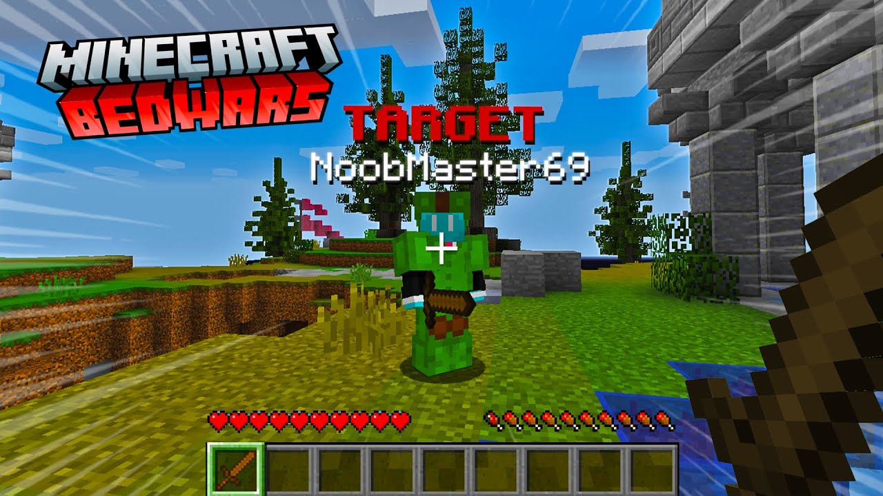 Minecraft Bedwars, But I RANDOMLY TARGET ONE Team!