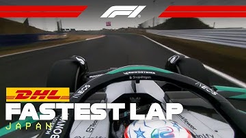 Kimi Antonelli Sets The Fastest Lap | 2025 Japanese Grand Prix | DHL
