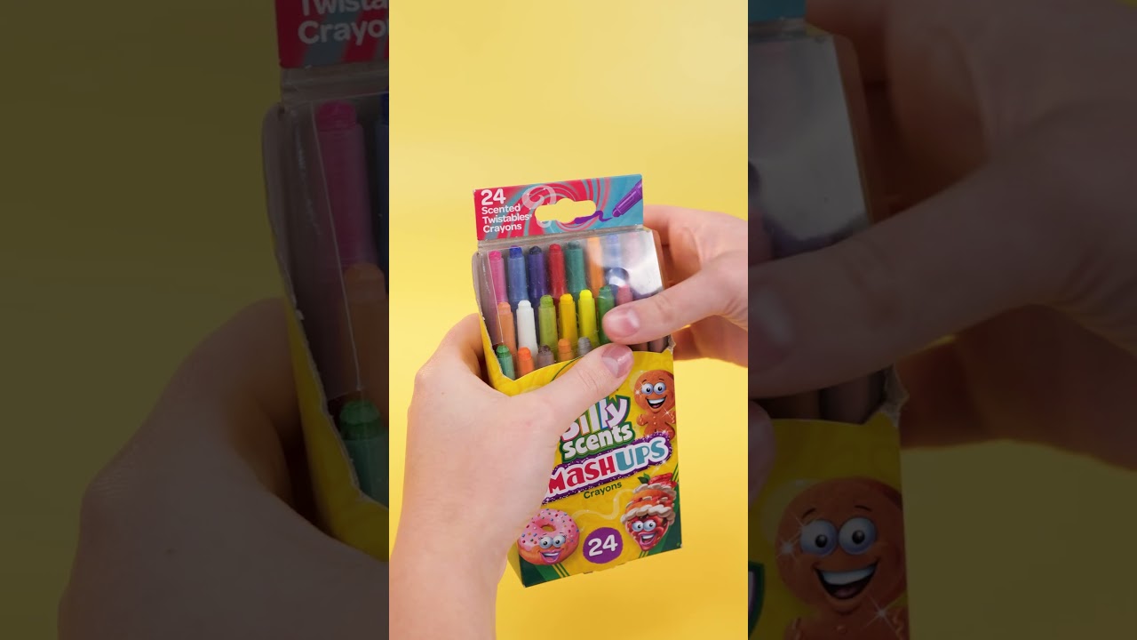 ASMR Coloring Book with Crayola Products 
