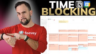 Time Blocking 2024 ¡Cómo organizo mi día por bloques de tiempo! Notion + Google Calendar