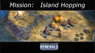 [C&C Generals]  Island Hopping  Mission Map