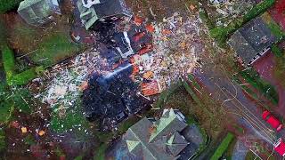 11-12-2020 Nantucket, MA House Explosion Aerial Video