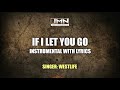 If i let you go  instrumental by westlife  jmn instrumental