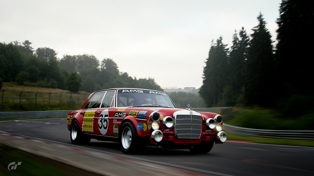 Taking on the Nurburgring with.Mercedes Benz 300 SEL