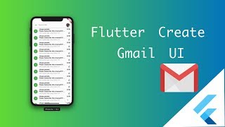 Create Gmail app UI in 10 minute using Flutter! screenshot 1