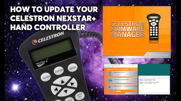 Firmware Update for the Celestron Nexstar+ Hand Controller