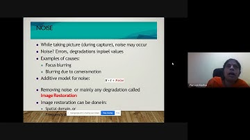 Noise reduction in images Dr Pratistha Mathur Professor Manipal University Jaipur