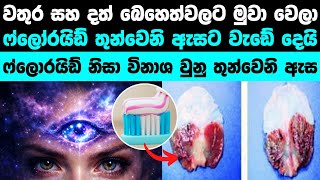 ෆ්ලෝරයිඩ් සහ තෙවැනි ඇසේ කතාව (විශේෂ වීඩියෝවක්)