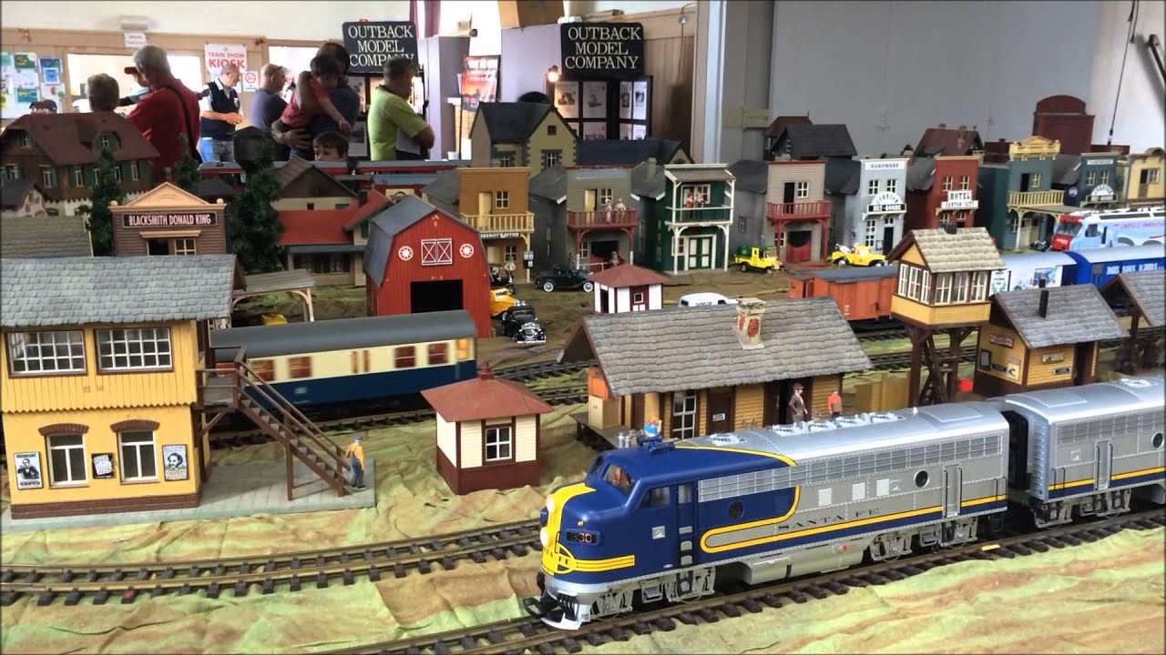 Sunbury 2014 Model Train Show YouTube