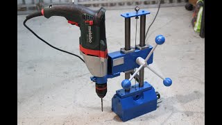 Trapano magnetico fai da te (homemade magnetic drill)