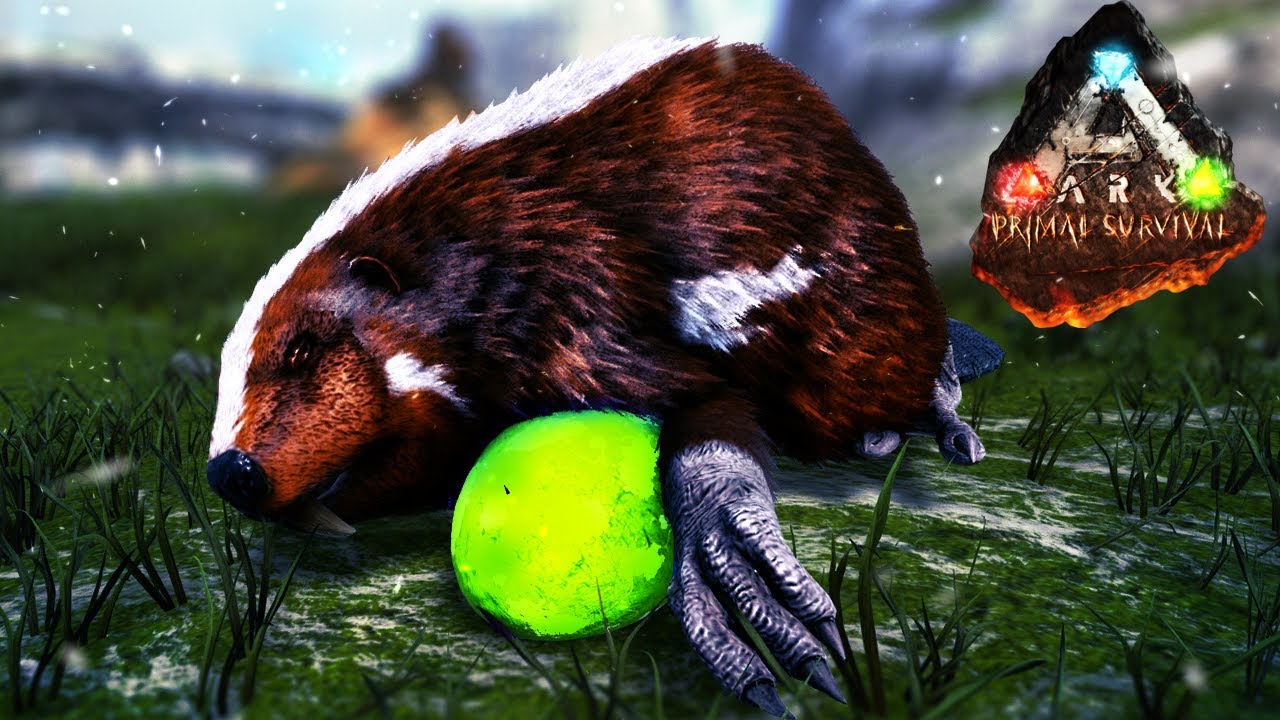 NEW NESTING MECHANICS! - Ark Primal Survival - Play As Dino Beaver Update, Building Dams! - Gameplay