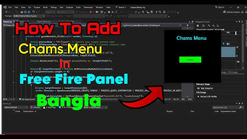 How To Add Chams Menu In Free Fire Panel 🎯 Enemy Location Add Panel || Free Fire Panel make Bangla