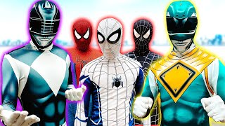 TEAM SPIDER-MAN vs BAD GUY TEAM || BLACK RANGER is NEW BAD-HERO? ( Live Action )
