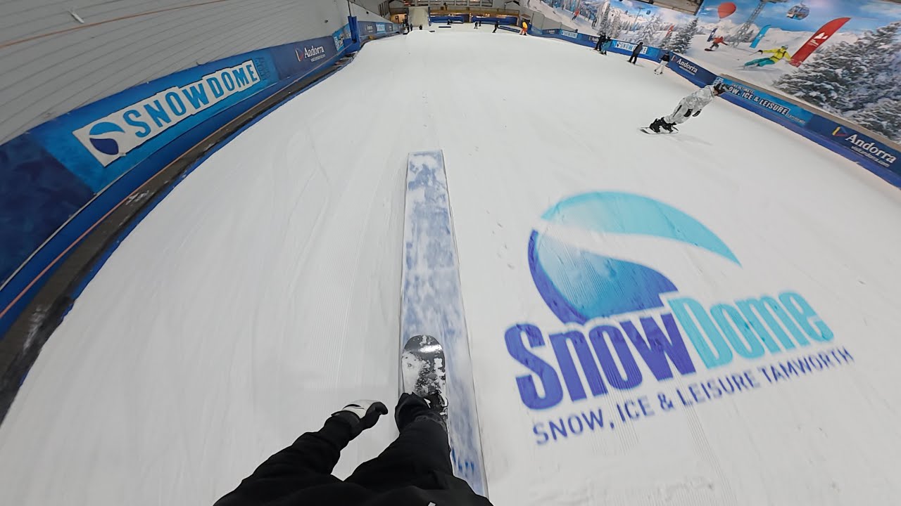 POV: Indoor snowboarding in the UK | Tamworth Snowzone