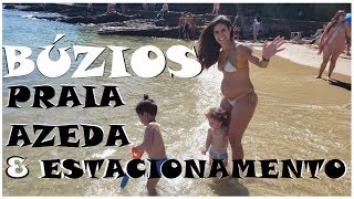 Armação dos Búzios para Crianças - Parte 1 - Praia Azeda e Estacionamento | Mãe de Trois