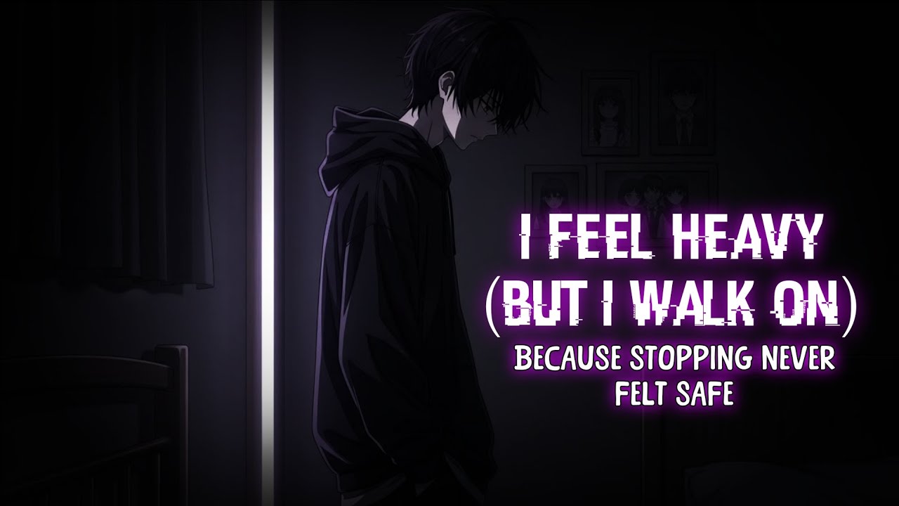 I Feel Heavy (But I Walk On) → because stopping never felt safe | By SoraKumo