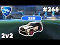 Zen ranked 2v2 pro replay 266  rocket league replays