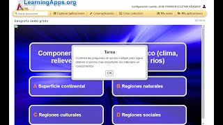 Quieres ser millonario en plataforma LearningApps