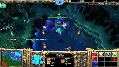 Killing Roshan with Level 1 Morphling 6.74c