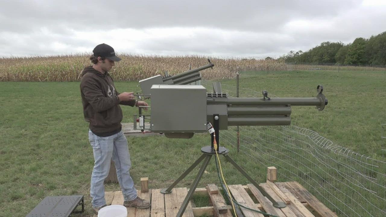 Kent County orchard adds apple cannons for new season