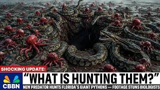 New Predator Hunts Florida’s Giant Pythons — Footage Stuns Biologists