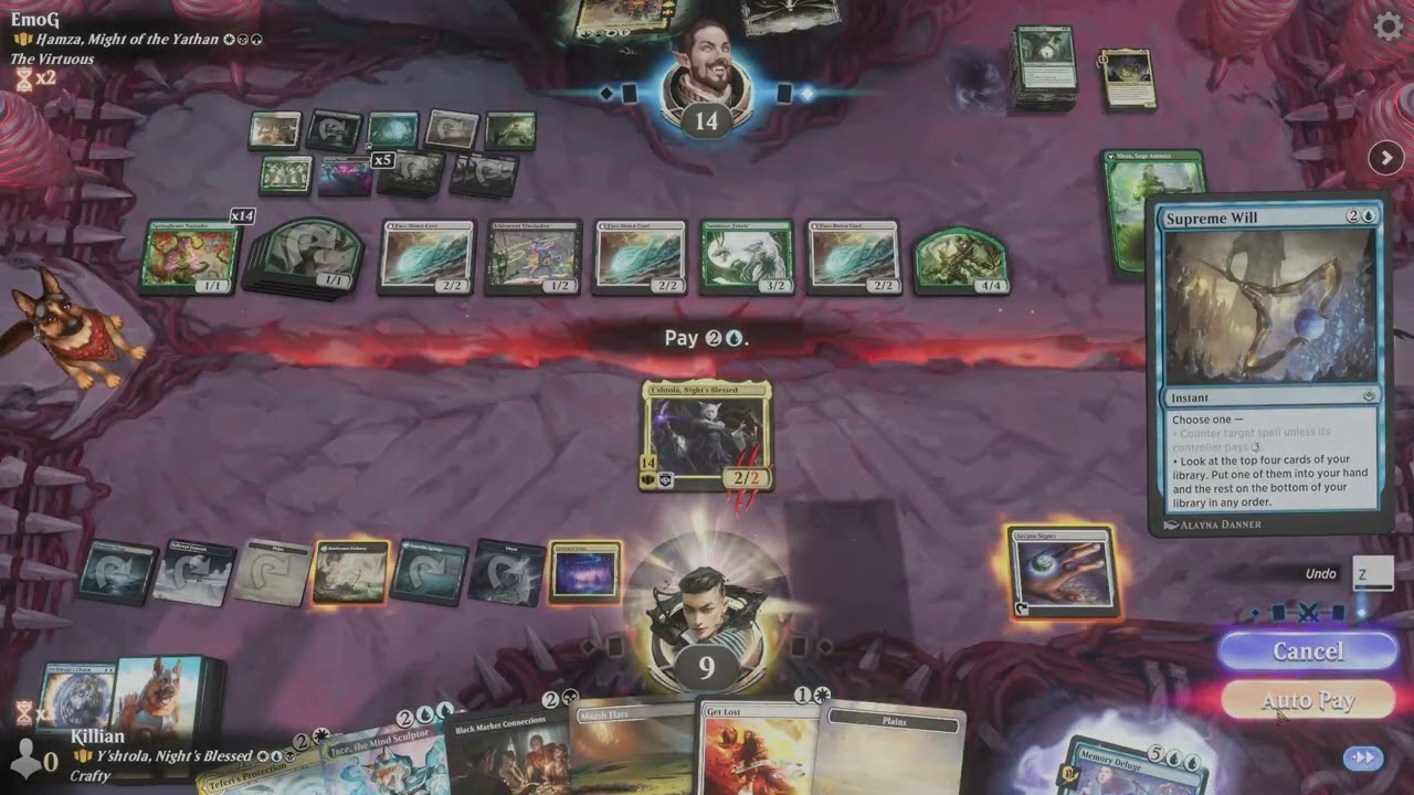 ESPER SPELLS DOMINATE?! vs ABZAN LANDFALL POWERHOUSE | Historic Brawl MTG Arena