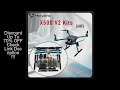X500 V2 HolyBro Carbon Fiber Frame Kit (500mm Wheelbase) - 2216 880KV Motor, 20A ESC, 1045 Prop, XT3