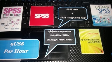 SPSS tutor, SPSS help, Online SPSS Assignment help, SPSS help in USA, UK, Dubai, GCC, Gulf, Europe.