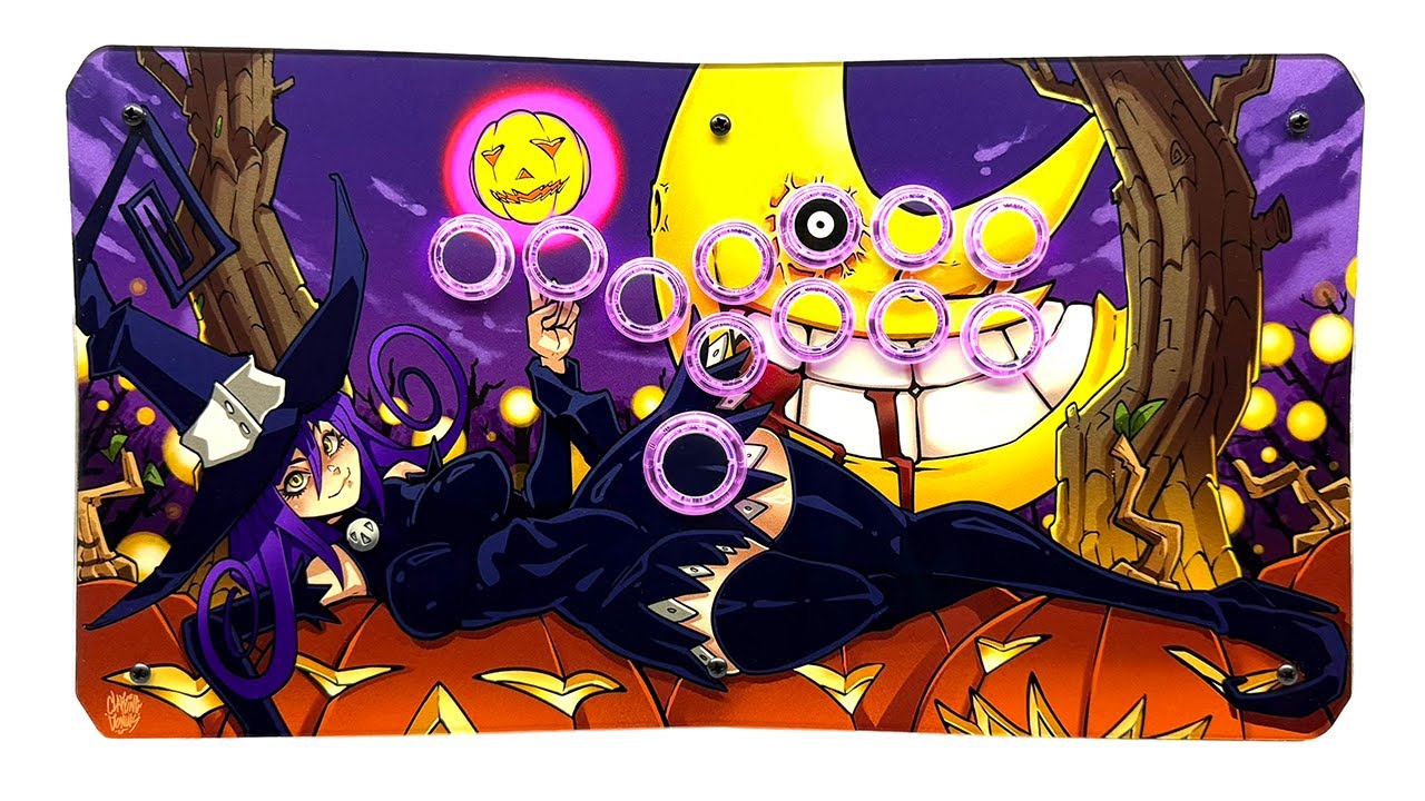 Blair the Cat (Soul Eater) DIY 4TW Fightstick Build