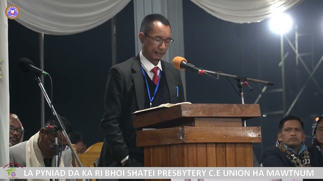 REV. F SYNGKLI | JINGIASENG RI BHOI SHATEI PRESBYTERY KABA 25 HA MAWTNUM | U SAIHON