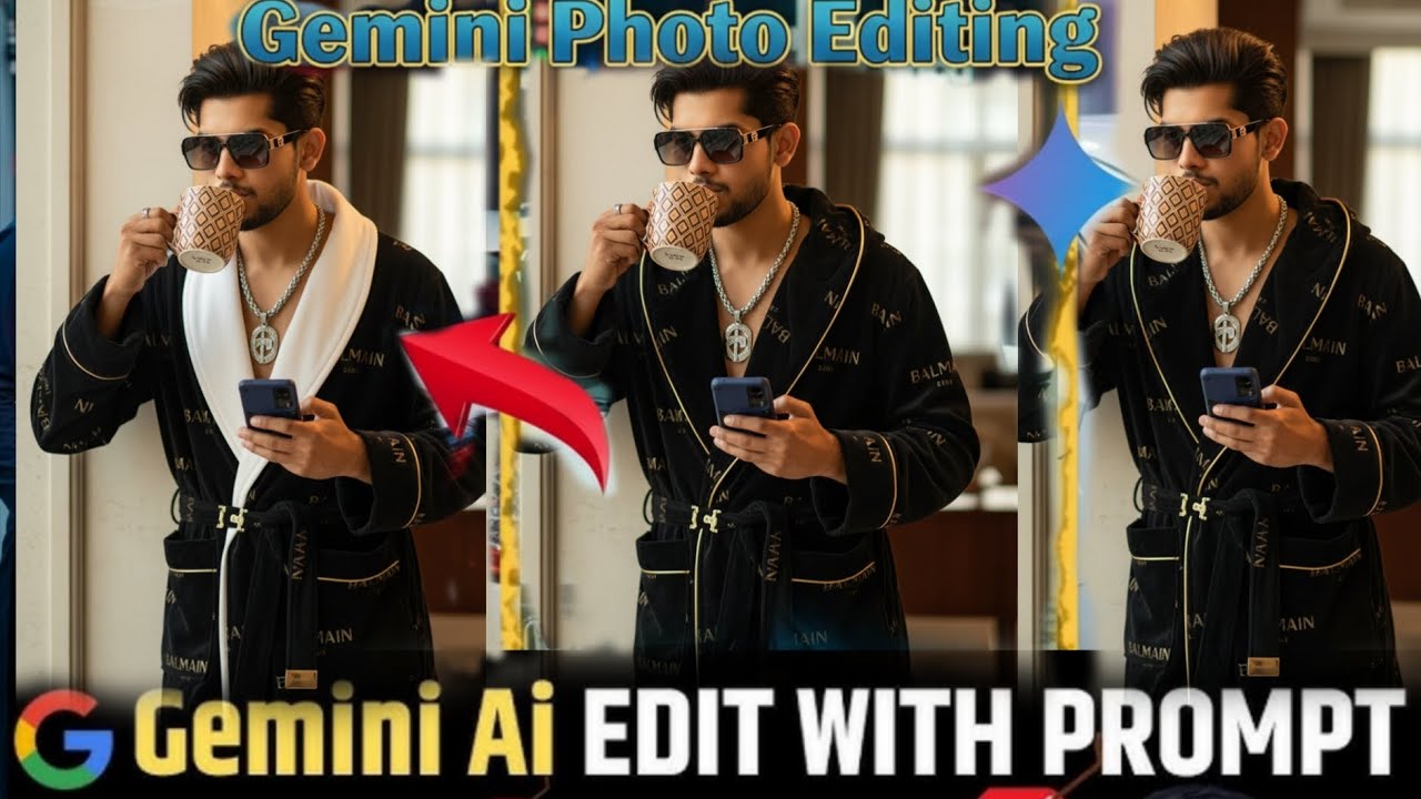 Ai Gemini photo editing kaise banaye Instagram trending photo TikTok video 2025