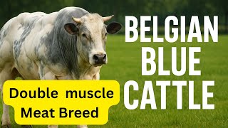 Belgian Blue Cattle | Double Muscle Beef Breed Explained Belgian Blue Cattle | Double Muscle Beef Breed Explained