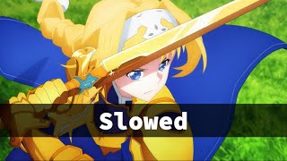 Sword Art Online: Alicization OST “She was sitting under the Osmanthus Tree” (Slowed)