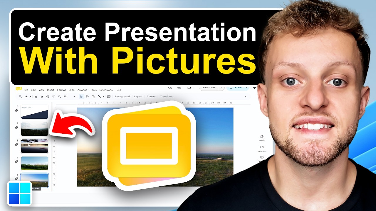 How To Create Google Slides Presentation With Pictures (Step By Step ...