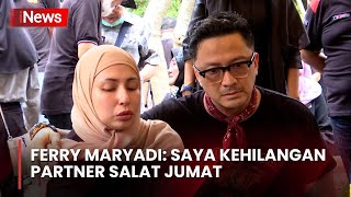 Tangis Ferry Maryadi Kenang Kebaikan Almarhum Ayah Mertuanya