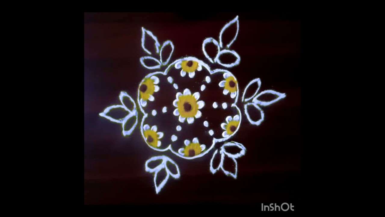 Simple unique 3x2 dot rangolidesign for dailyuse🌟