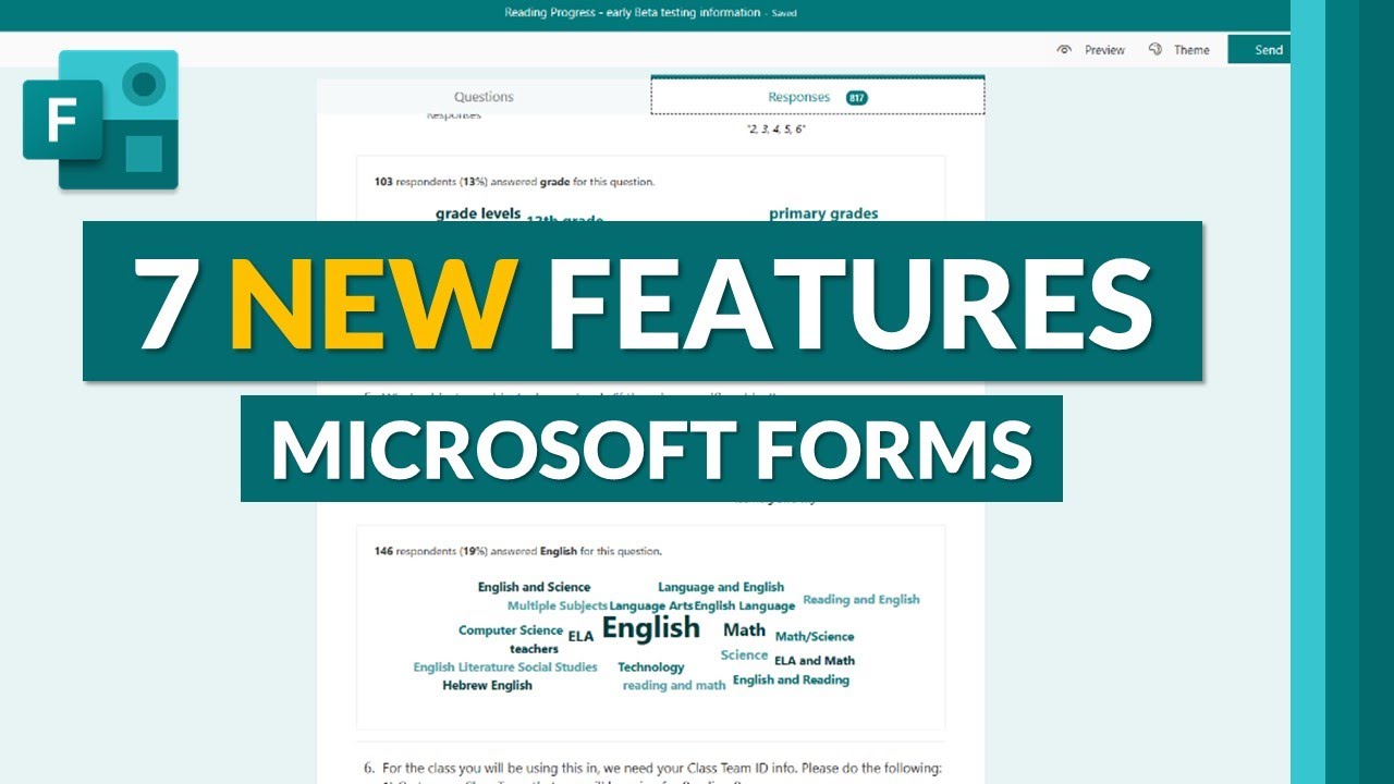 Top 7 Microsoft Forms New Features | Summer 2021