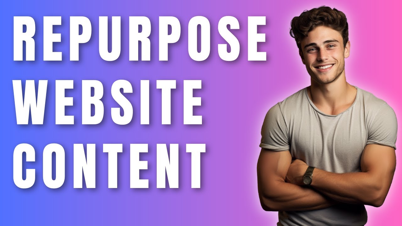 How To Repurpose Website Blog Articles With Pictory - YouTube