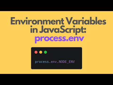 How to get the environment variable in JavaScript
