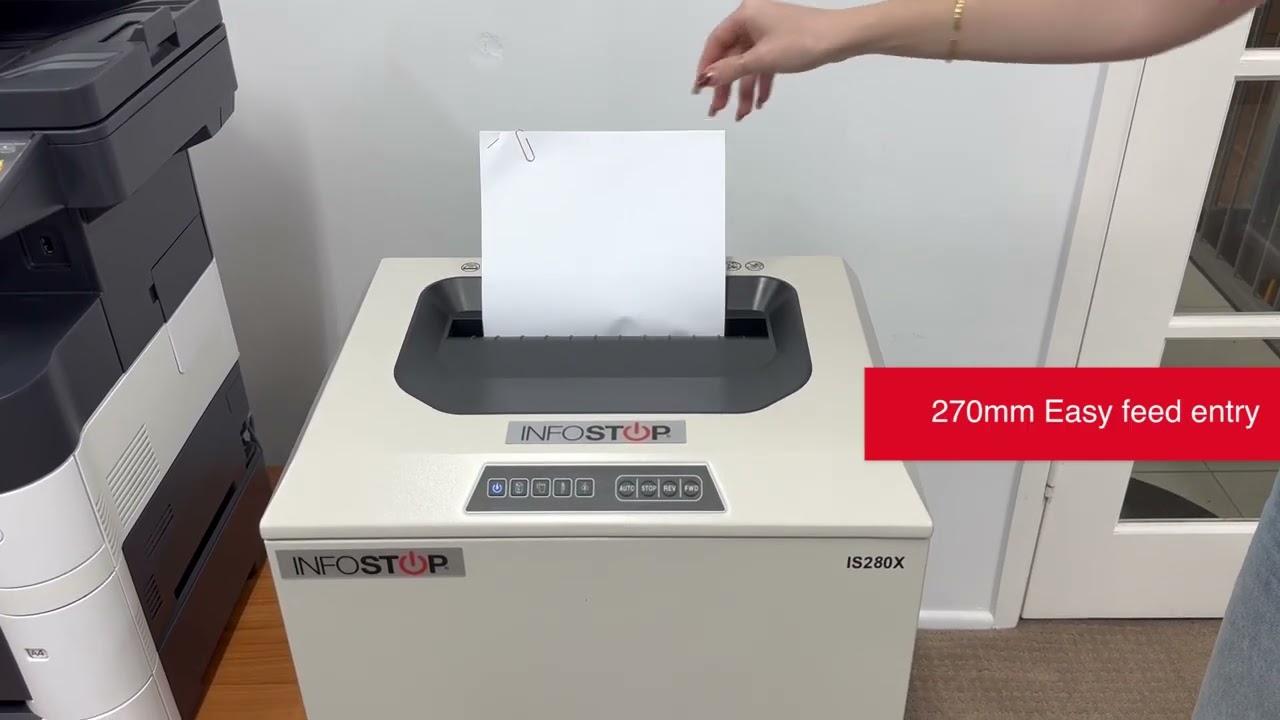INFOSTOP IS280X Paper Shredder