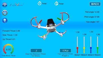 Drone Simulator Course | Level 3 : What is Drone Pitch | Practical