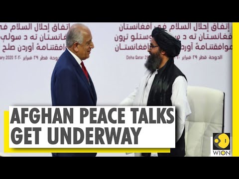 Mike Pompoe welcomes 'historic' Afghan peace talks in Doha | Afghan-Taliban Peace Talk