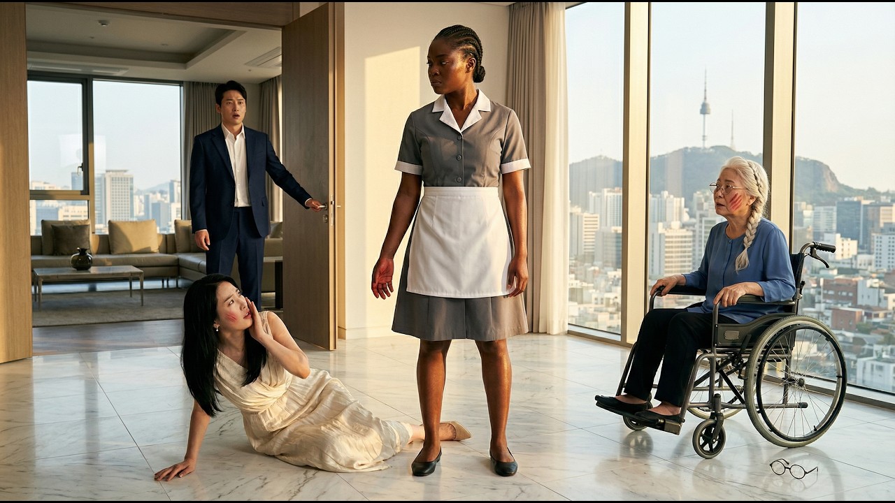 Don't Touch Her Again" — The Maid Attacked The Billionaire's Fiancée - YouTube