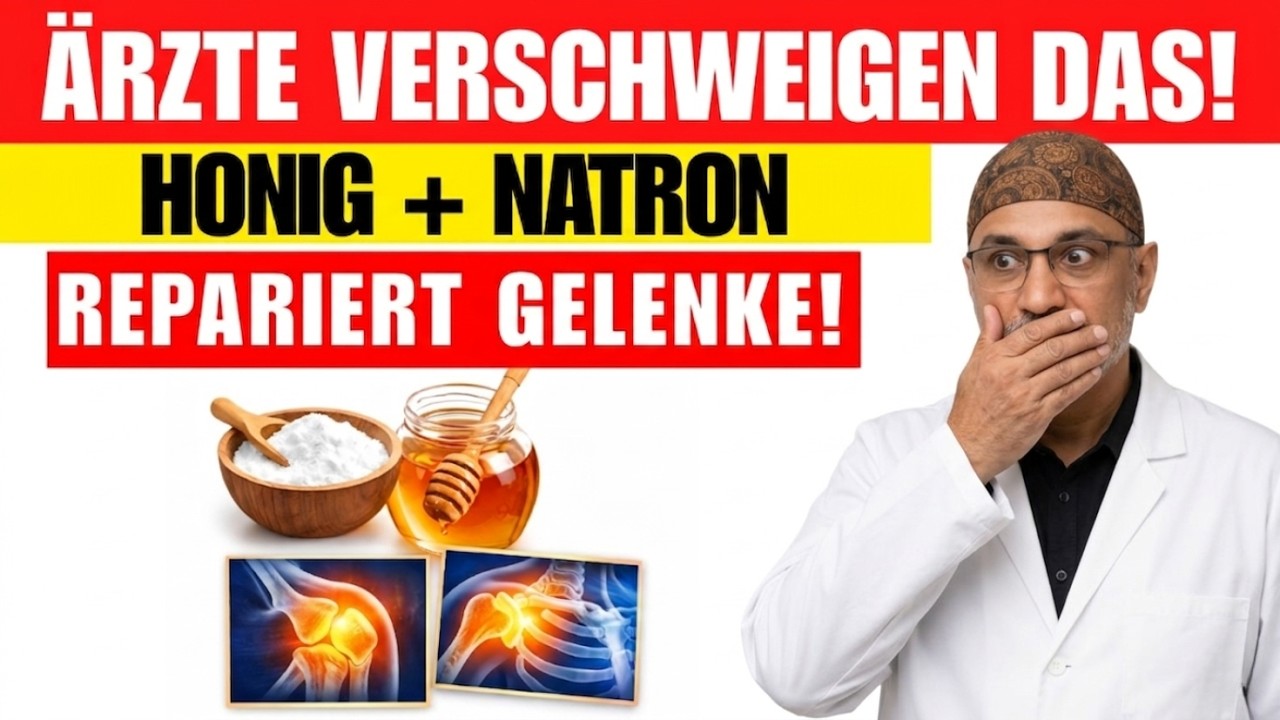 Natron + Honig: Die Mischung, die kein Arzt Ihnen verrät – erstaunliche Wirkung auf die Gelenke!