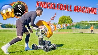 INSANE BALL LAUNCHER KNUCKLEBALL GOALS!!!