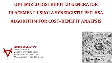 OPTIMIZED DISTRIBUTED GENERATOR PLACEMENT-SYNERGISTIC PSO-HSA ALGORITHM-COST–BENEFIT ANALYSIS