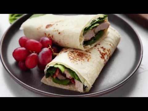 Easy Turkey Wraps {Using Leftover Turkey} - Spend With Pennies
