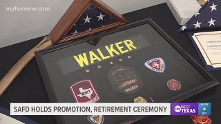 San Angelo Fire Department holds promotion, retirement ceremony