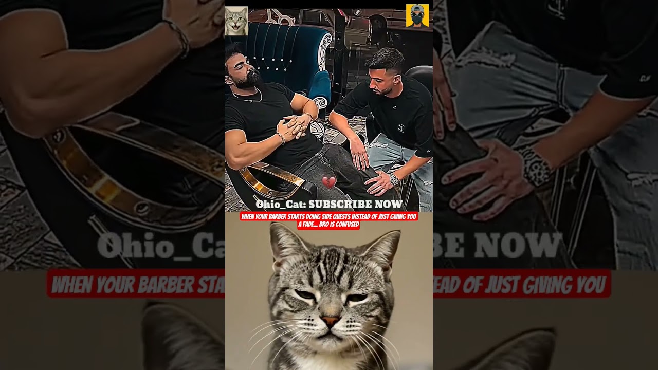 Когда парикмахер воспринимает фразу «полный спектр услуг» слишком буквально! 😂✂️ 