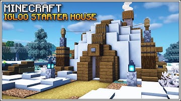 Minecraft 1.16 - Igloo Starter House Tutorial